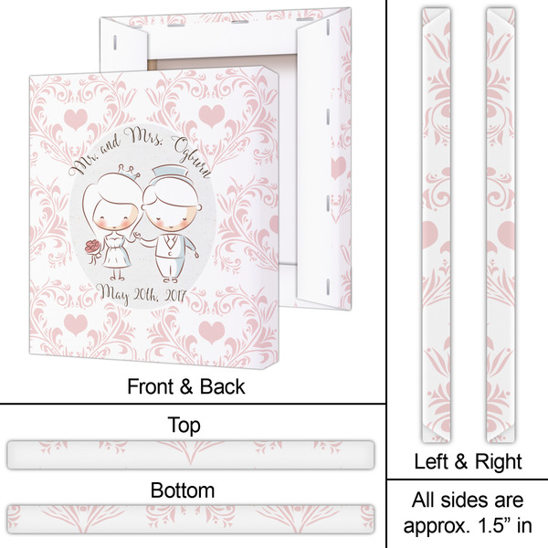 Wedding People 20x24 - Canvas Print - Approval