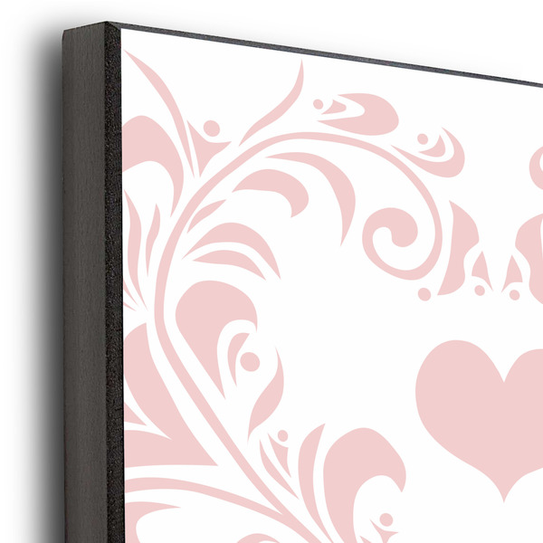 Wedding People 20x24 Wood Print - Closeup