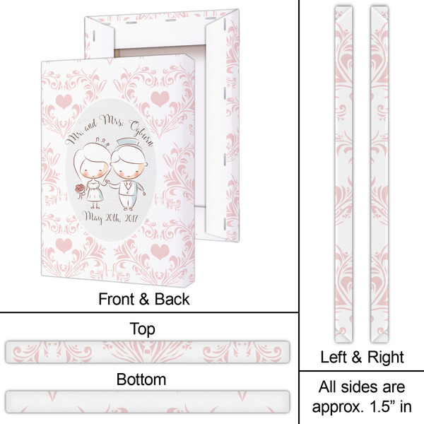 Wedding People 20x30 - Canvas Print - Approval