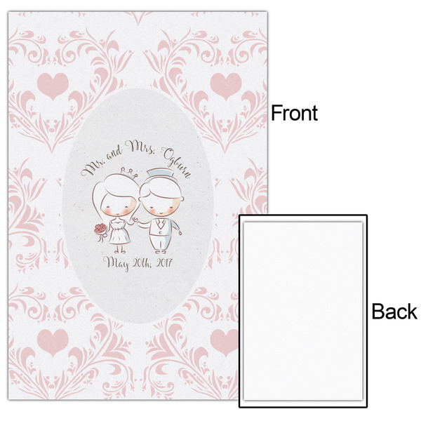 Wedding People 20x30 - Matte Poster - Front & Back