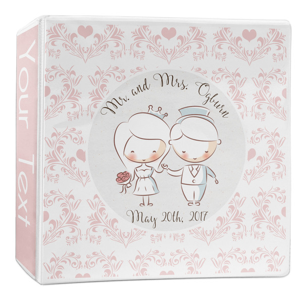 Custom Wedding People 3-Ring Binder - 2 inch (Personalized)