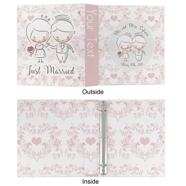 Wedding People 3 Ring Binders - Full Wrap - 1" - APPROVAL