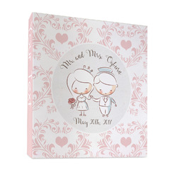 Wedding People 3 Ring Binder - Full Wrap - 1" (Personalized)