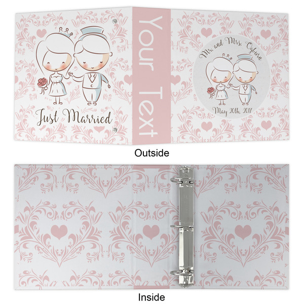Wedding People 3 Ring Binders - Full Wrap - 2" - APPROVAL
