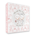 Wedding People 3 Ring Binder - Full Wrap - 2" (Personalized)