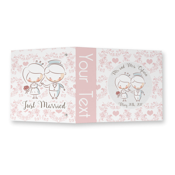 Wedding People 3 Ring Binders - Full Wrap - 2" - OPEN OUTSIDE