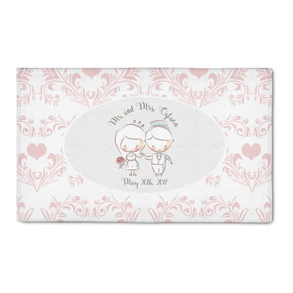 Custom Wedding People 3' x 5' Indoor Area Rug (Personalized)