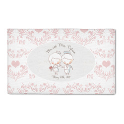 Wedding People 3' x 5' Patio Rug (Personalized)