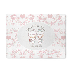 Wedding People 5' x 7' Patio Rug (Personalized)