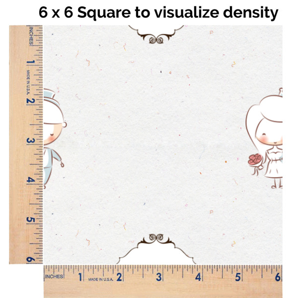 Wedding People 6x6 Swatch of Fabric