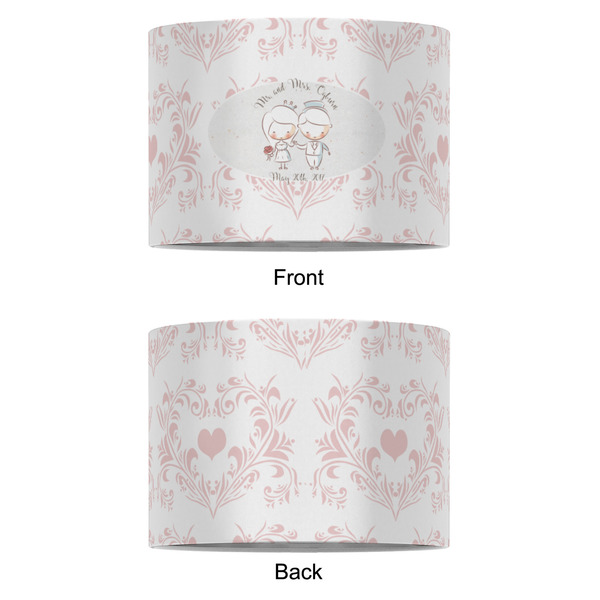 Wedding People 8" Drum Lampshade - APPROVAL (Fabric)