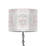 Wedding People 8" Drum Lamp Shade - Poly-film (Personalized)