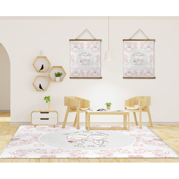 Wedding People 8'x10' Indoor Area Rugs - IN CONTEXT