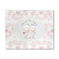 Wedding People 8' x 10' Indoor Area Rug (Personalized)