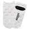 Wedding People Adult Ankle Socks - Single Pair - Front and Back