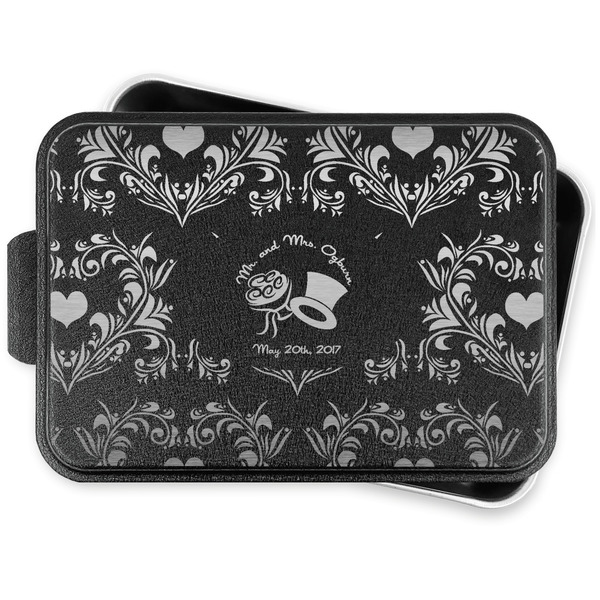 Custom Wedding People Aluminum Baking Pan with Lid (Personalized)