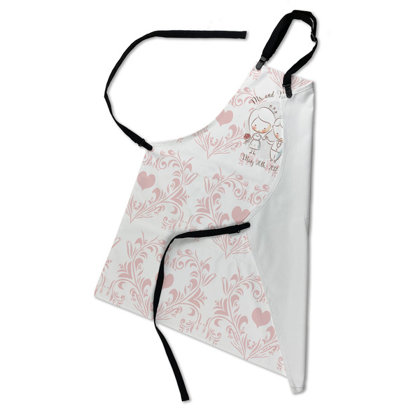 Wedding People Apron - Folded