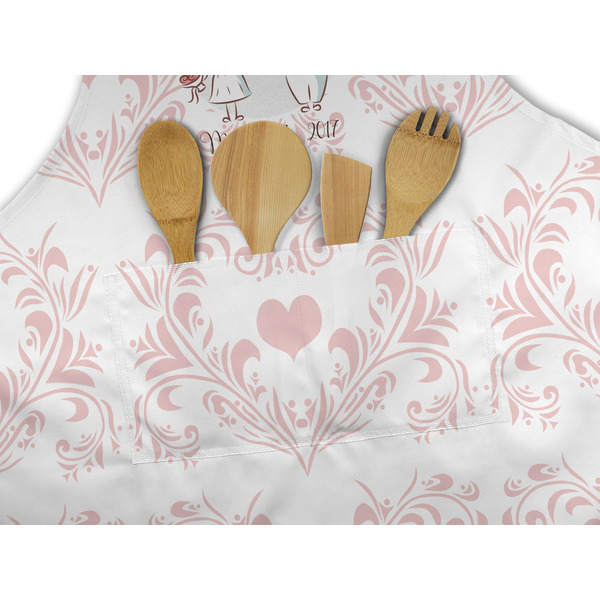 Wedding People Apron - Pocket Detail with Props