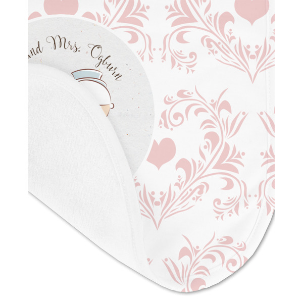 Wedding People Baby Bib - AFT detail
