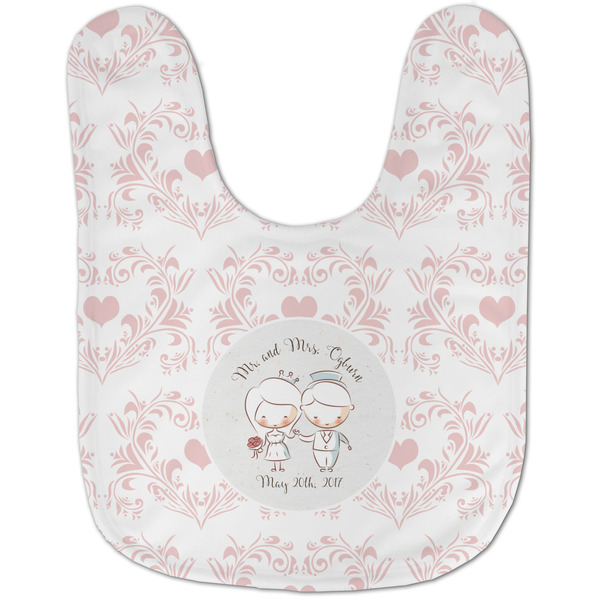 Wedding People Baby Bib - AFT flat