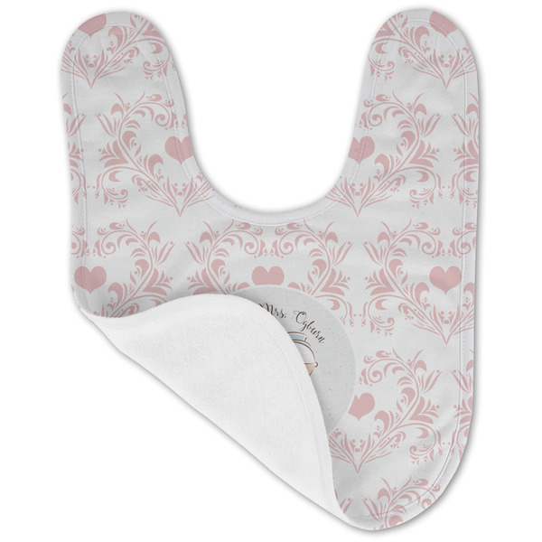 Wedding People Baby Bib - AFT folded