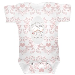 Wedding People Baby Bodysuit 3-6 (Personalized)
