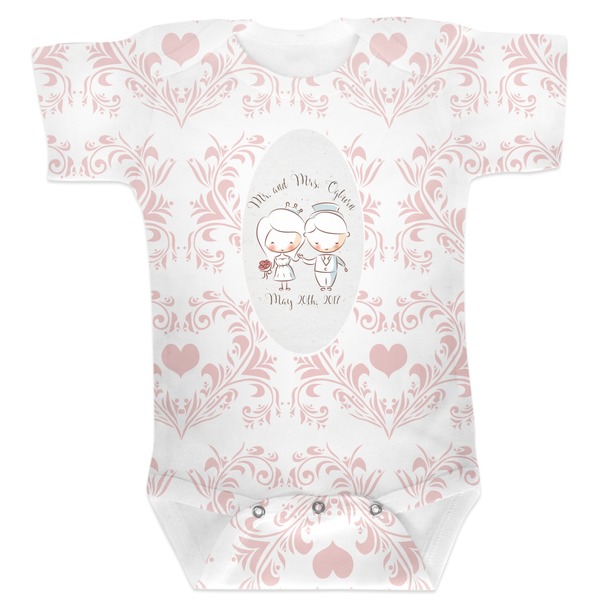 Custom Wedding People Baby Bodysuit 3-6 (Personalized)