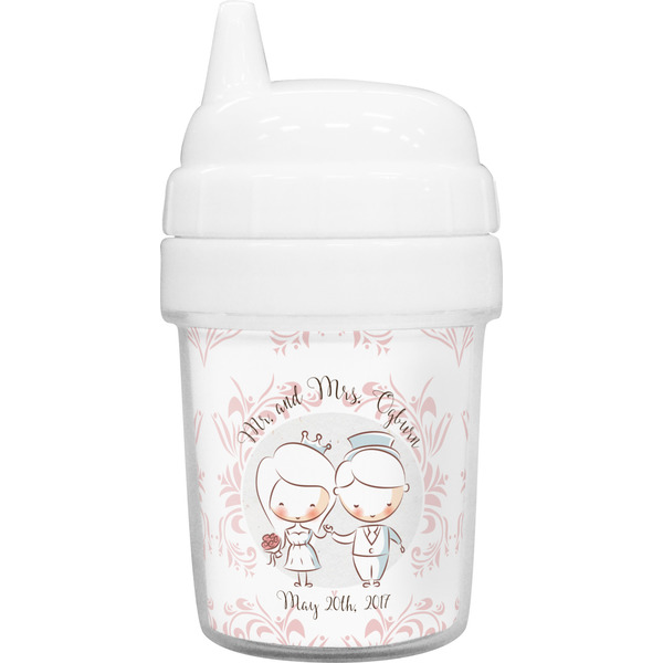 Custom Wedding People Baby Sippy Cup (Personalized)