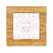 Wedding People Bamboo Trivet with Ceramic Tile Insert (Personalized)