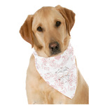 Wedding People Dog Bandana Scarf w/ Couple's Names