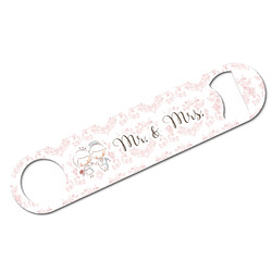 Wedding People Bar Bottle Opener w/ Couple's Names