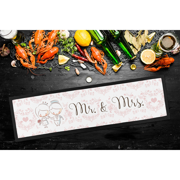 Wedding People Bar Mat - Large - LIFESTYLE