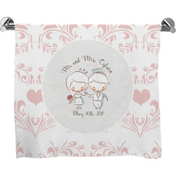 Wedding People Bath Towel (Personalized)
