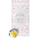 Wedding People Beach Towel (Personalized)