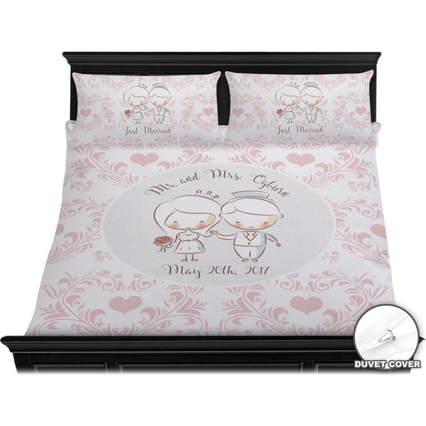 Wedding People Bedding Set (King) - Duvet