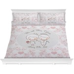 Wedding People Comforter Set - King (Personalized)