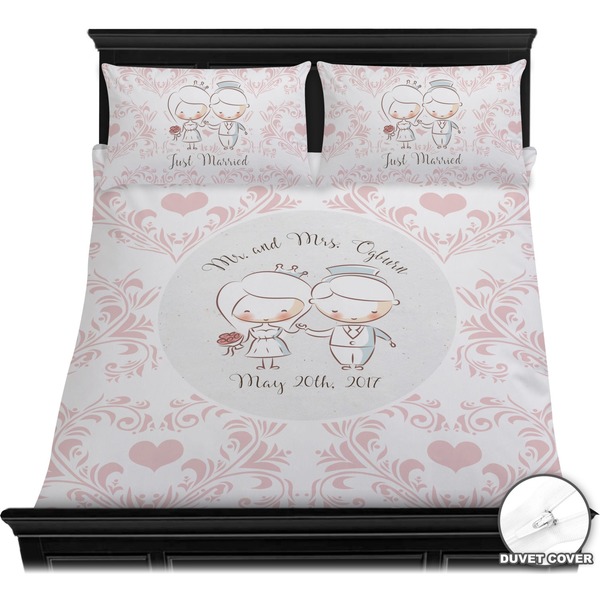 Wedding People Bedding Set (Queen) - Duvet