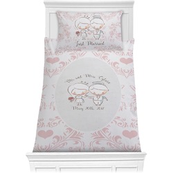 Wedding People Comforter Set - Twin XL (Personalized)