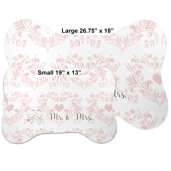 Wedding People Bone Shaped Mat Comparison