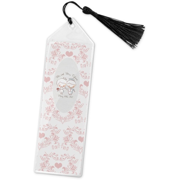 Custom Wedding People Book Mark w/Tassel (Personalized)