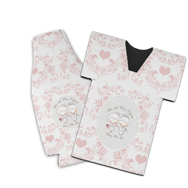 Custom Wedding People Bottle Cooler (Personalized)