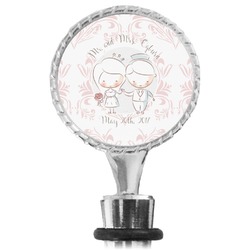 Wedding People Wine Bottle Stopper (Personalized)