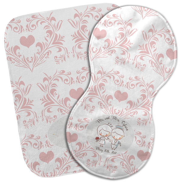 Custom Wedding People Burp Cloth (Personalized)
