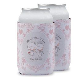 Wedding People Can Cooler (12 oz) w/ Couple's Names