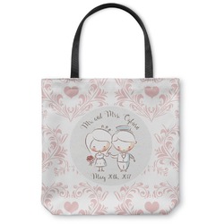 Wedding People Canvas Tote Bag (Personalized)