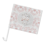 Wedding People Car Flag - Large (Personalized)