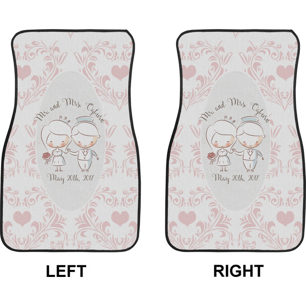 Wedding People Car Mat Front - Approval
