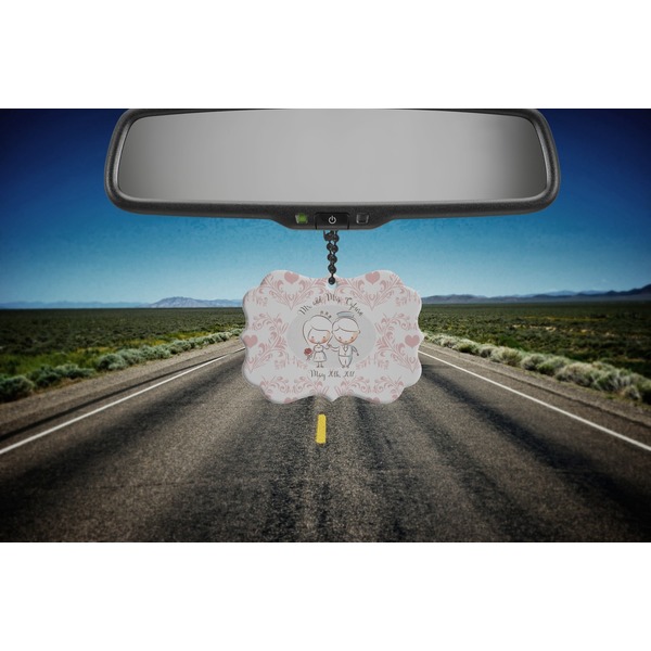 Wedding People Car Ornament (Road)