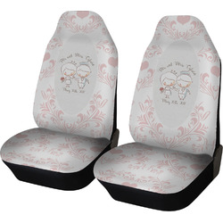 Wedding People Car Seat Covers (Set of Two) (Personalized)