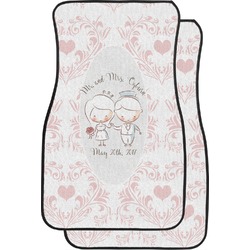 Wedding People Car Floor Mats (Front Seat) (Personalized)
